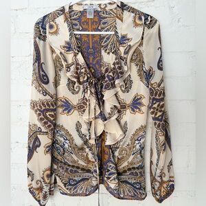 Cache Paisley Top